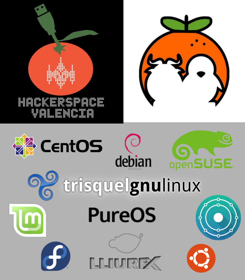 ALMUERZOS LIBRES Temáticos. Nuestras Distros GNU/Linux